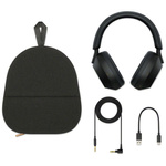 Sony - WH1000XM5 Wireless Noise-Canceling Over-the-Ear Headphones - Black (EU spec)