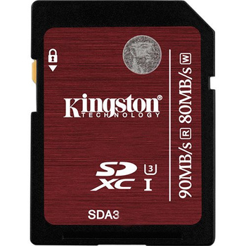 Karta pamięci SDHC 128GB Class10 UHS-S U3 transfer:90/80 MB/s Kingston