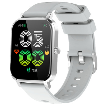 Smartwatch Bluetooth z czujnikiem tętna i ciśnienia krwi Denver SW-181 szary