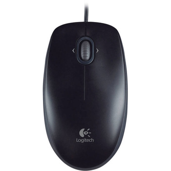 Mysz przewodowa Logitech B110 Silent (czarna)