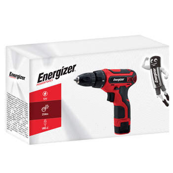 Wiertarka akumulatorowa Energizer 12V + akumulator 12V