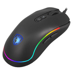 Mysz gamingowa Sades Revolver RGB (black/blue)/Uszkodzone opakowanie