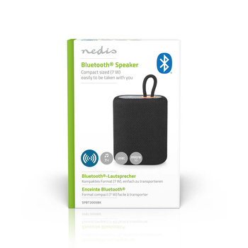 Głośnik Nedis Bluetooth 7h 7W Mono Czarny