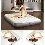 Materc dmuchany do spania Intex Full Single 137mx191x25 cm 64102 Grey
