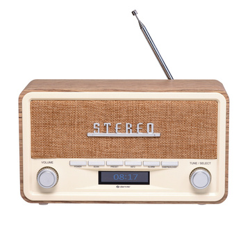 Radio DAB+/FM retro Denver Ligh wood