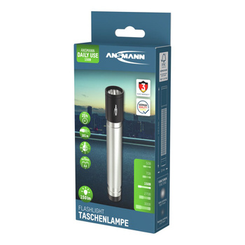 Latarka LED ANSMANN 150B czarna