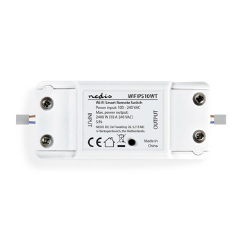 Inteligentny przełącznik Nedis SmartLife WIFIPS10WT Wi-Fi
