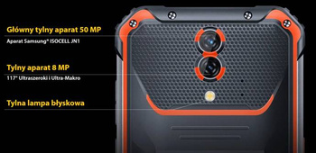 Smartphone Blackview BV7200 5180 mAh 6/128 Orange