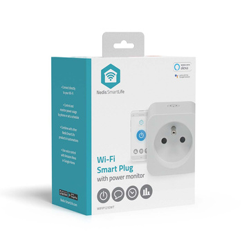 Inteligentne gniazdko Nedis SmartLife WIFIP121EWT Wi-Fi