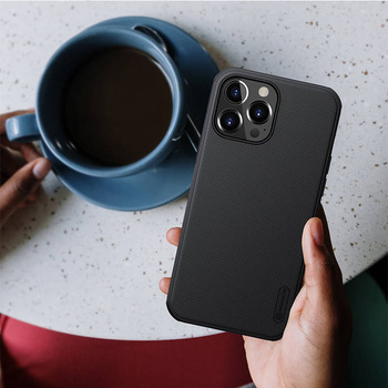 Etui Nillkin Super Frosted Shield Pro Apple iPhone 13 Pro (Without Logo Cutout) (czarny)