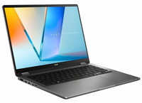 Laptop Asus TP3407SA-DS74T Ultra 7 256V/14" WUXGA (1920x1200) TouchScreen OLED/16GB/SSD 1TB/BT/BLKB/x360/Win 11 Matte Gray