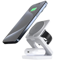 Ładowarka Technaxx z magnetycznym stojakiem  do 3 urządzeń TX-316