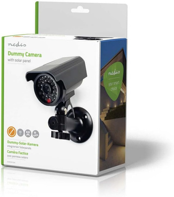 Atrapa kamery Nedis DUMCBS10BK zewnętrzna czarna