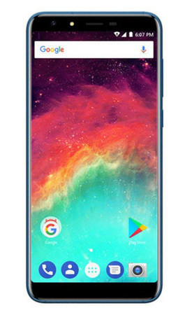 Smartphone Ulefone MIX 2 (blue) + etui/folia