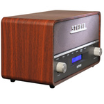 Radio retro Denver DAB-36 z drewnianą obudową