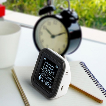 Monitor jakości powietrza 2.2" Technaxx (biały)