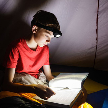 Latarka czołowa ANSMANN HD200B czarna