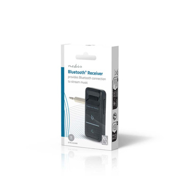 Odbiornik Bluetooth Nedis BTRC3024BK USB-C / 3.5 mm AAC/SBC Auto off Czarny