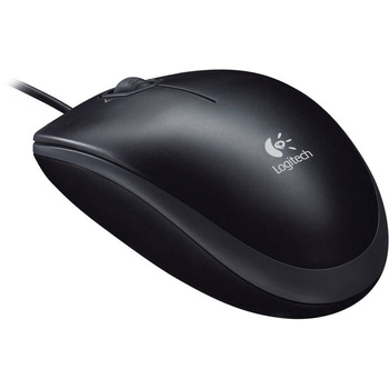 Mysz przewodowa Logitech B110 Silent (czarna)