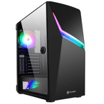 Obudowa PC Sades Niu RGB USB 3.0 USB 2.0x2 (black)