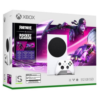 Konsola Microsoft Xbox Series S 512GB / FORTNITE / ROCKET LEAGUE