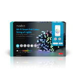 Lampki choinkowe Nedis SmartLife RGB Wi-Fi WIFILX01C168 20m