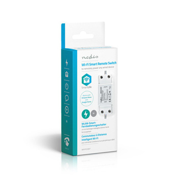 Inteligentny przełącznik Nedis SmartLife WIFIPS10WT Wi-Fi