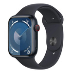 Apple Watch 9 45/Silver Aluminum/Storm Blue Sport Band S/M LTE