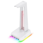 Stojak na słuchawki z podświetleniem RGB Onikuma ST2 biały