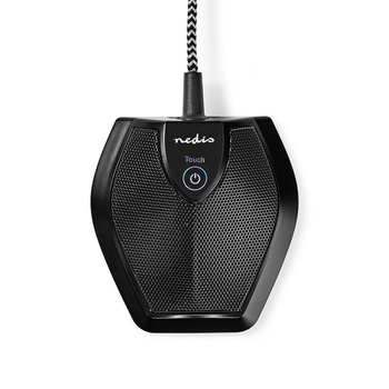 Mikrofon Nedis MICCU100BK do komputera USB przewodowy Czarny