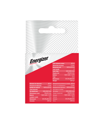 Dalmierz laserowy Energizer