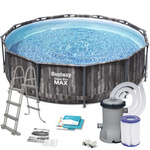 Bestway Basen stelażowy Steel Pro MAX 12' x 39.5"/3.66m x 1.00m 5614X
