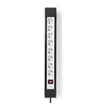 Listwa przeciwprzepięciowa Nedis 8 gniazd kabel 3m
