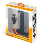 Uchwyt samochodowy na smartfon 3,5-6" Technaxx tabletki zapachowe (czarny, pomarańczowy)