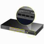 PoE+ Switch Cudy with 4 10G SFP Slots 400W 24-Port Layer 3 Managed Gigabit