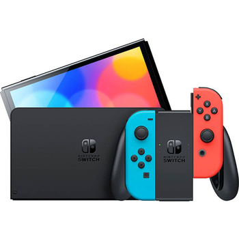 NINTENDO Switch Oled Czerwono-Niebieska