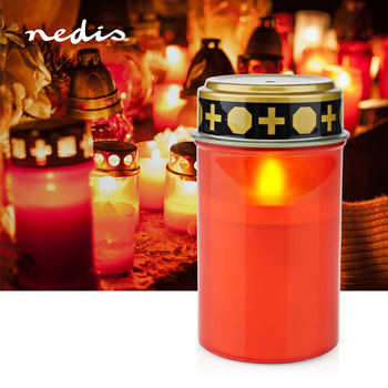 Znicz LED na baterie Nedis
