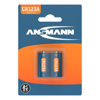 Baterie litowe ANSMANN 2 x CR123A/CR17335 3V