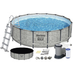Bestway Basen stelażowy Steel Pro MAX 16' x 48"/4.88m x 1.22m 5619E