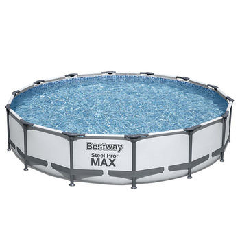 Bestway Basen stelażowy Steel Pro MAX 14' x 33"/4.27m x 1.07m 56595
