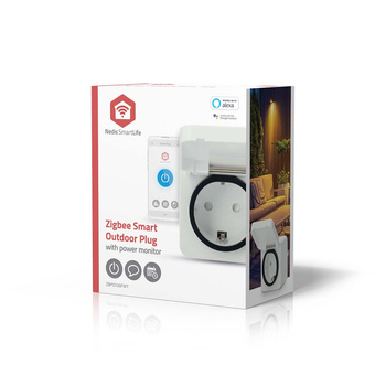 Inteligentne gniazdko Nedis SmartLife ZBPO130FWT ZigBee 3.0