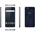Smartphone Bluboo Picasso 4G (black) + etui/folia