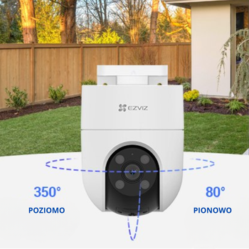 Kamera obrotowa zewnętrzna EZVIZ H8C 2K/Uszkodzone opakowanie