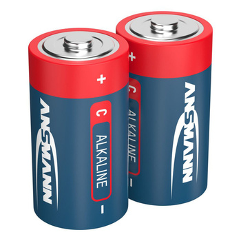Baterie alkaliczne ANSMANN C/LR14 1.5V - 2szt.