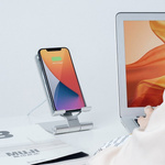 Ładowarka indukcyjna Nillkin PowerHold Mini Wireless Charging Stand 15W NKT01 (Silver)