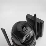 Kamera zewnętrzna podwójna 4G 3MP+3MP + panel słoneczny Technaxx TX-329