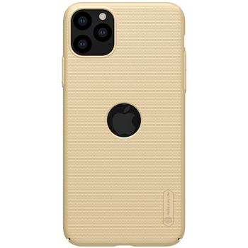 Etui Nillkin Super Frosted Shield iPhone 11 Pro (With Logo cutout) (Golden)