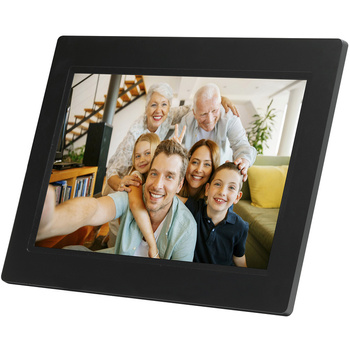 Ramka na zdjęcia Denver z FRAMEO 10.1" 8GB czarna/Uszkodzone opakowanie