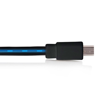 Kabel zasilający Modecom z USB na MicroUSB z taśmą LED