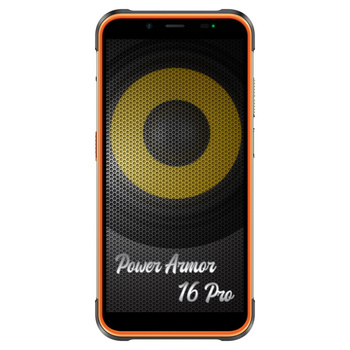 Smartphone Ulefone Power Armor 16 Pro pomarańczowy (orange)